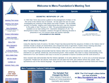 Tablet Screenshot of meetingtent.com